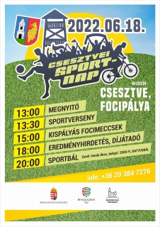 Csesztvei Sportnap 2022.06.18, 13:00
