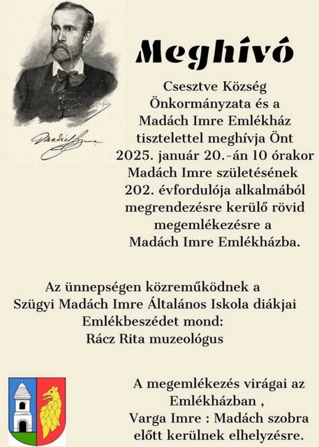 Madách Imre emlékünnepség